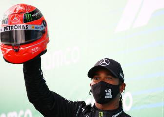 Hamilton equals Schumacher record of 91 gran prix wins