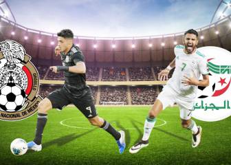 Mexico 2-2 Algeria: international friendly