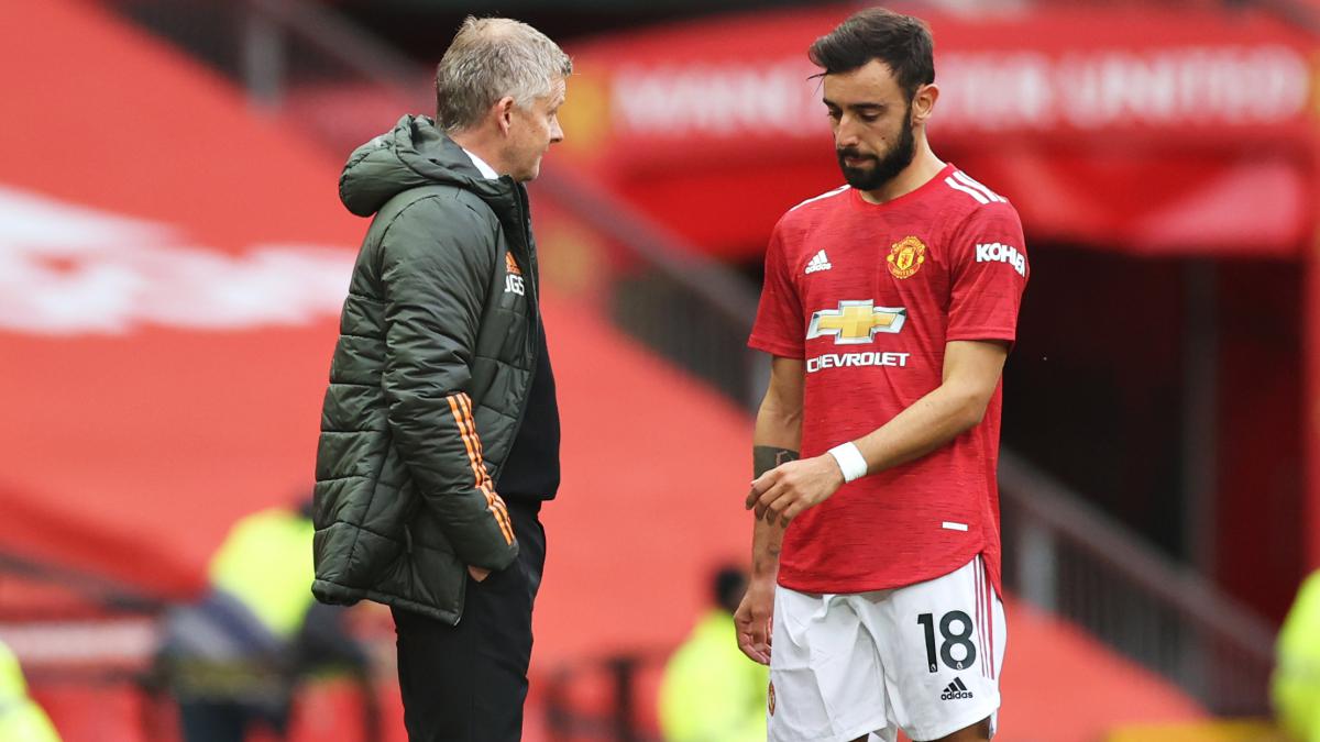 Fernandes denies Solskjaer bust-up reports