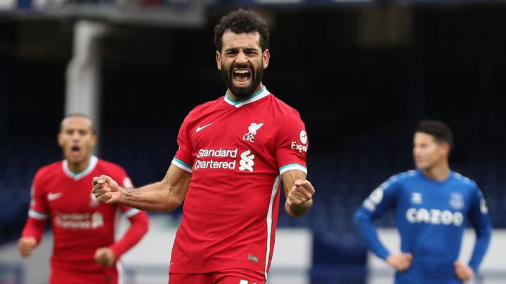Salah reaches 100 goals for Liverpool in Everton draw