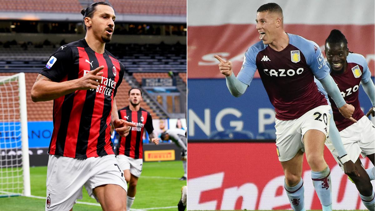 Milan and Aston Villa stand alone in Europe's top five leagues with perfect records