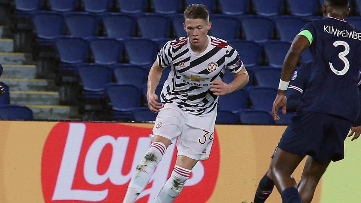 Man Utd's McTominay played with 'one eye' against PSG, reveals Solskjaer