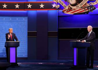 Biden and Trump calm it down for final debate