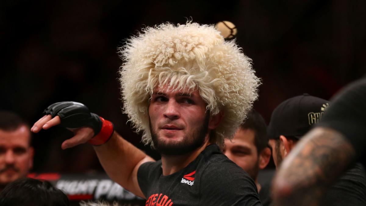 Emotional Khabib announces retirement after beating Gaethje at UFC 254