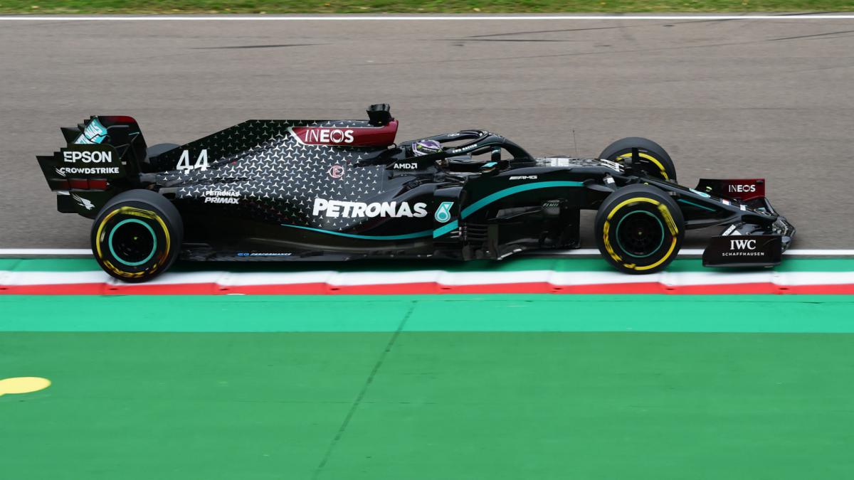 F1 2020: Hamilton wins action-packed Emilia Romagna Grand Prix as Mercedes seal title