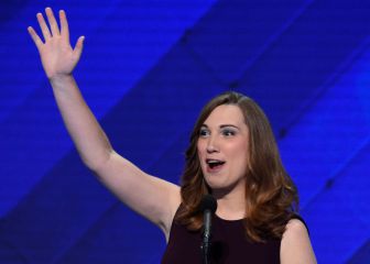 Who is Sarah McBride, the first transgender state senator in the US?