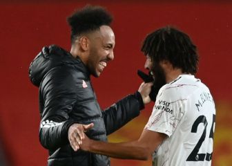 Aubameyang lauds Elneny form