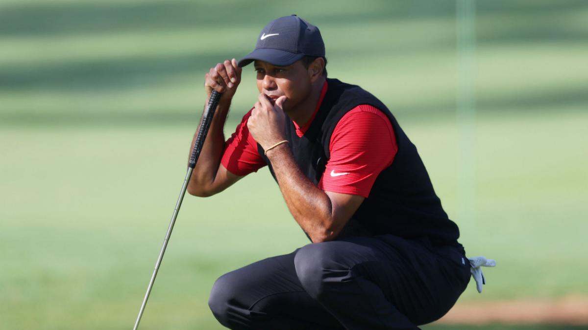 The Masters: Woods implodes with a 10 and three water balls on par-three 12th