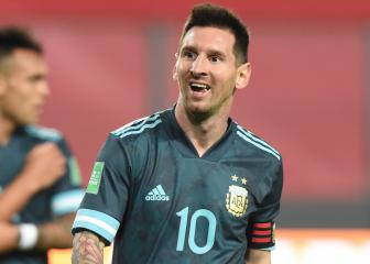 Messi's response after Argentina overcome Peru