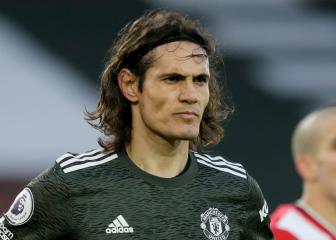 United's Cavani, Martial ruled out of crunch Leipzig clash