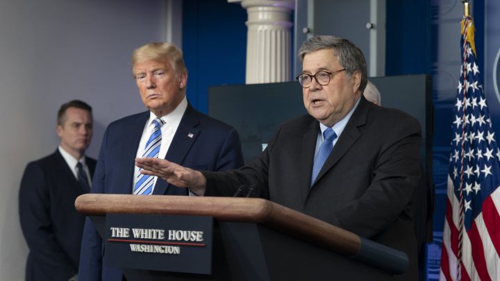 Will President Trump remove William Barr before leaving the White House?