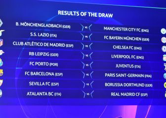 Barça-PSG the pick of the Champions League last 16