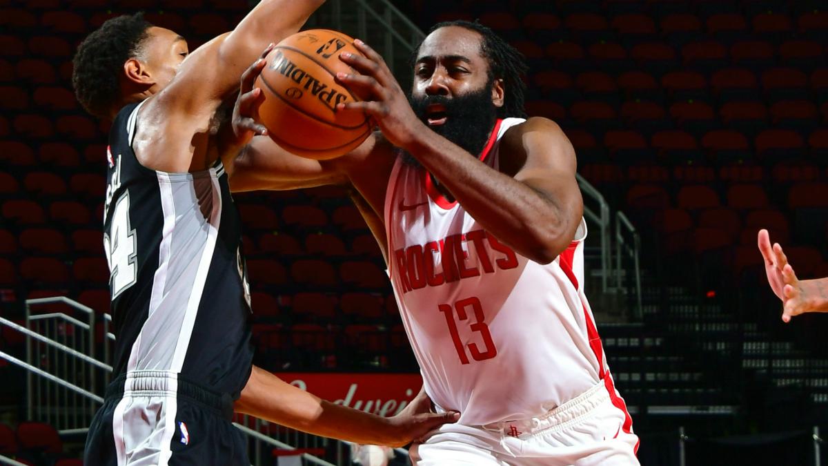 Harden returns in Rockets' win over Spurs