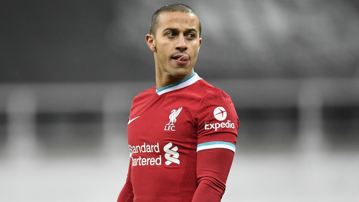 Klopp happy to have Liverpool star Thiago back after Newcastle stalemate