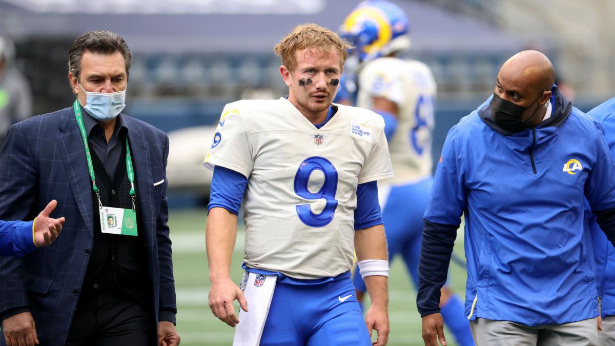 Rams QB Wolford returned from hospital to celebrate victory over Seahawks
