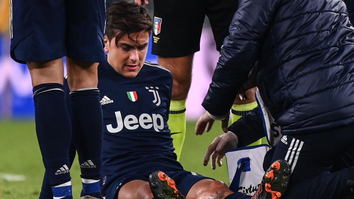 Juventus forward Dybala out for '15-20 days'