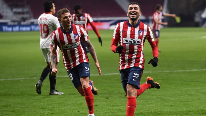 Atlético extend their lead at the top to four points