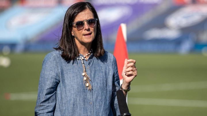 Commissioner Lisa Baird announces changes in the NWSL ahead of the 2021 draft