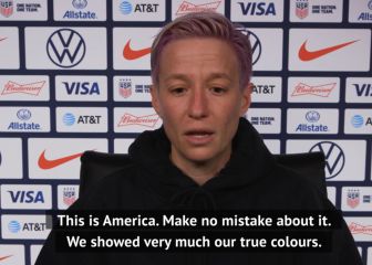 Rapinoe: “This is America. Make no mistake about it”