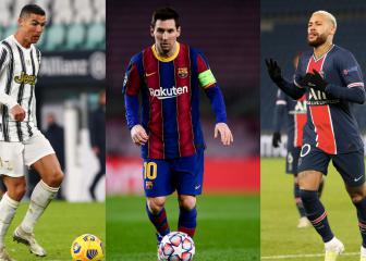Ronaldo, Messi, Van Dijk, Neymar included in UEFA TOTY