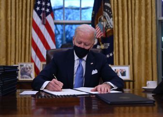 What's Joe Biden promised to do on his first 100 days in government?
