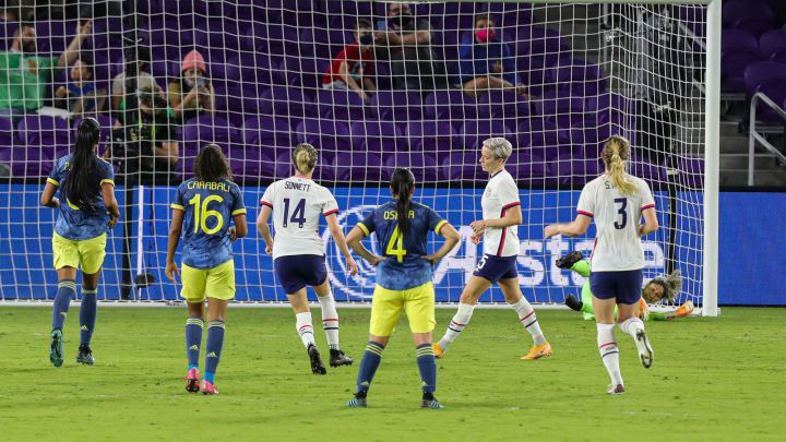 USWNT vs Colombia: women’s soccer, friendly match