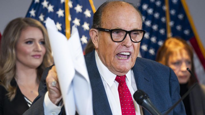 Dominion Voting Systems sues Rudy Giuliani for false election claims