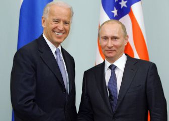 What did Biden & Putin discuss in first presidential call?