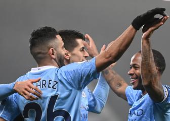 Premier League history made as Manchester City go top
