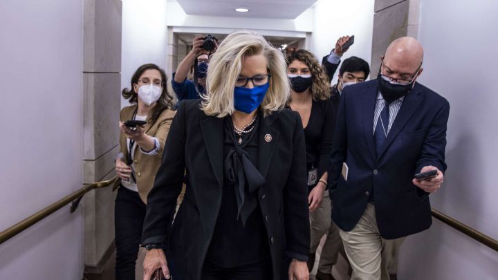 Trump impeachment: has Cheney apologised for voting in favour at the Republican meeting?