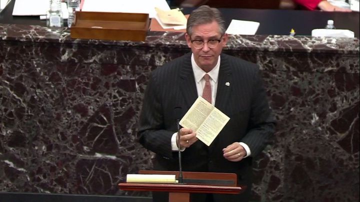 Trump impeachment: how did former president react to Bruce Castor’s Senate appearance?