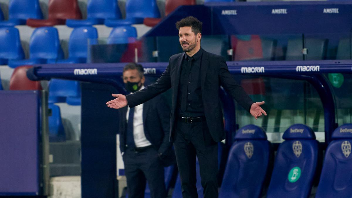 Simeone: Atletico's Levante slip-up not down to title nerves