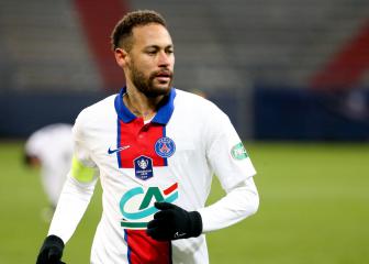 Neymar in high spirits in individual training at PSG