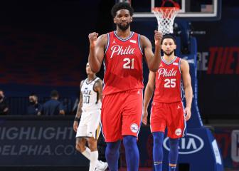 Embiid leads 76ers past Jazz, Harden shines on Houston return