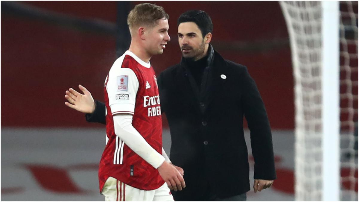 Smith Rowe for England? Arteta backs Arsenal midfielder to make the step up