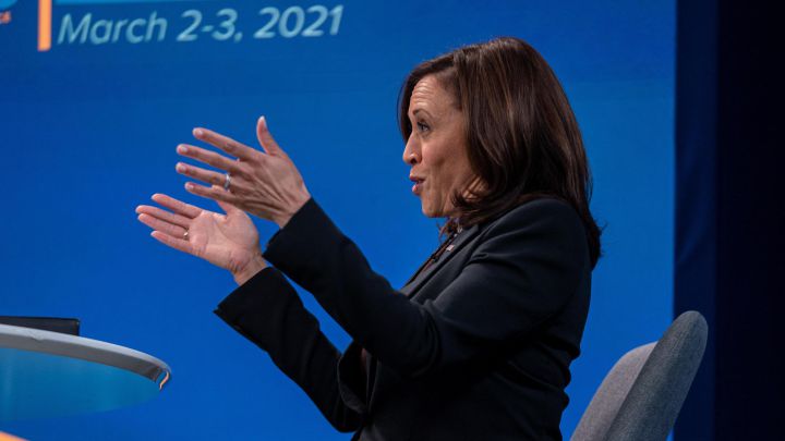 US Vice President Harris Participates in House Democratic Issues Conference