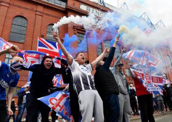 Rangers crowned champions after Celtic held by Dundee Utd
