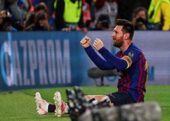 When did Messi make his first Champions League appearance?