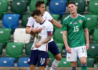 Reyna, Pulisic goals earn USA friendly win over Northern Ireland