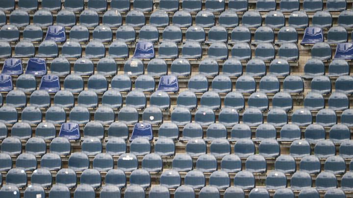 Saudi Arabian fans return to the stands