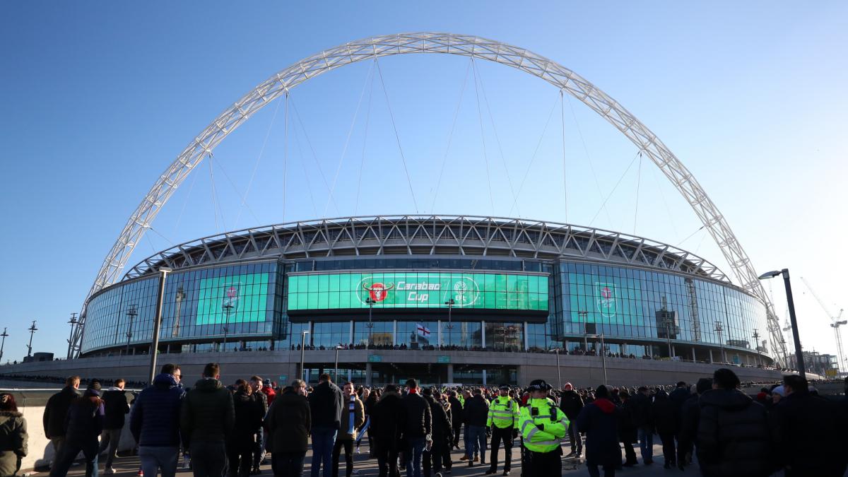 EFL Cup: 8,000 fans to be at Man City-Tottenham Wembley final
