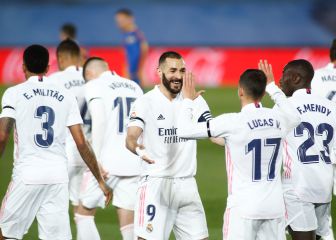 Real Madrid storm to the top of the table