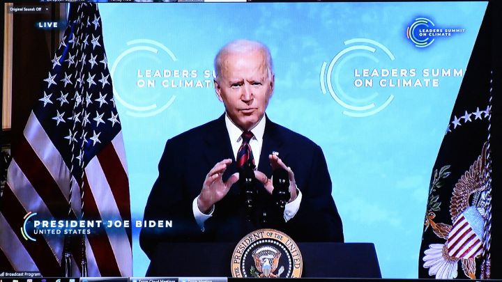 What has Biden proposed at the global climate summit?