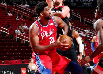 Embiid stars as 76ers stay hot and Westbrook closes in on record