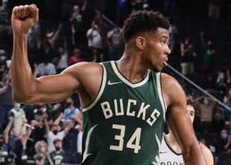 Giannis looks at big picture as Bucks move up in east