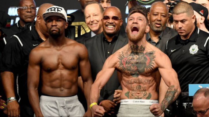 McGregor challenges Mayweather to a real fight