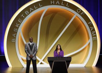 Vanessa Bryant pays tribute as Kobe enters NBA Hall of Fame