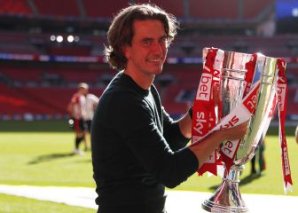Brentford boss was hurting for Premier League promotion