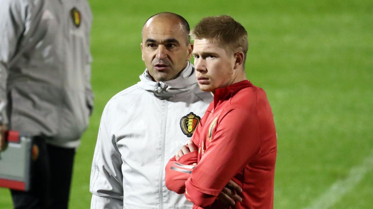 Man City star De Bruyne fit for Euro 2020, confirms Belgium boss Martinez