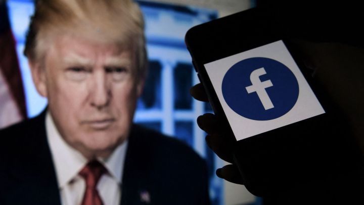 What did Facebook say about the ban on Trump's account?